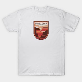 Grand Canyon National Park Travel Emblem T-Shirt